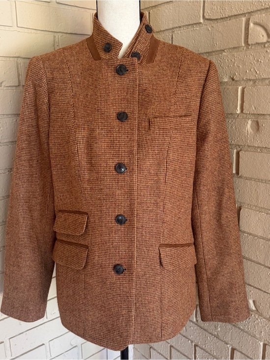 Talbots Jackets & Blazers - Talbots Blazer Women’s 12 Wool Jacket Old Money Field Coat Country Estate Preppy
